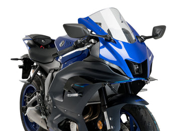 Puig Downforce Race Side Spoilers For Yamaha YZF-R7 (2022 - Onwards) - Black