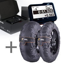 Load image into Gallery viewer, SpeedAngle Apex Lap Timer + Thermal Technology Performance Series Tyre Warmers Bundle
