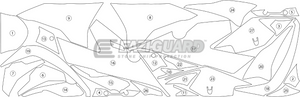Eazi-Guard Stone Chip Paint Protection Film for BMW S1000RR  matte