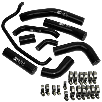 Eazi-Grip Silicone Hose and Clip Kit for Yamaha YZF-R6  black