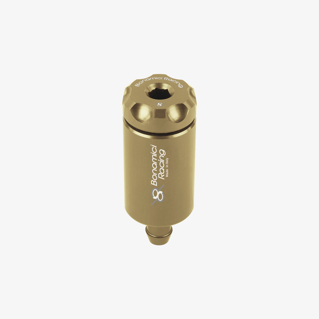 Bonamici Racing Aluminum 8ml rear oil tank - BRONZE