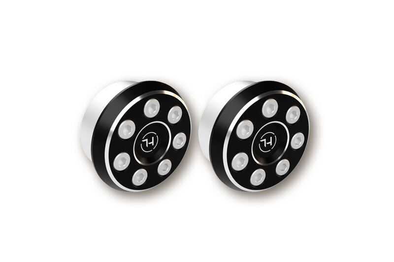 HIGHSIDER CONERO TYP 2 HANDLEBAR ENDS, BLK