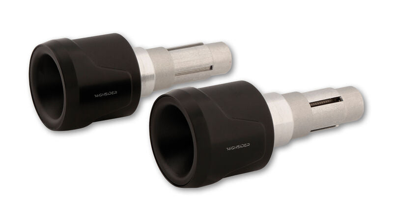 HIGHSIDER AKRON-XL HANDLEBAR ENDS, BLK
