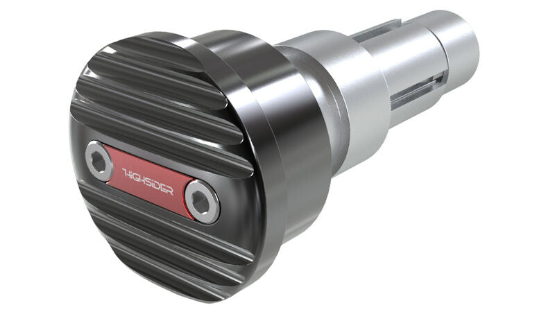 HIGHSIDER WAVE HANDLEBAR ENDS, RED