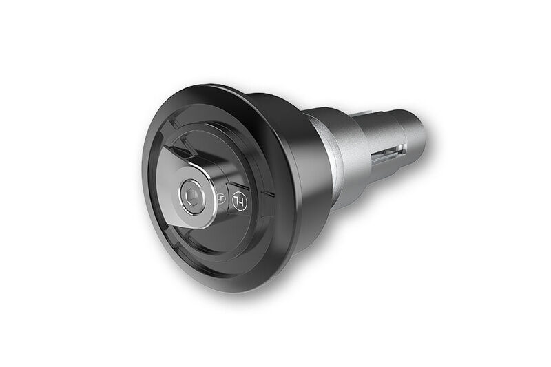 HIGHSIDER ENTERPRISE-EP1 HANDLEBAR ENDS, SIL