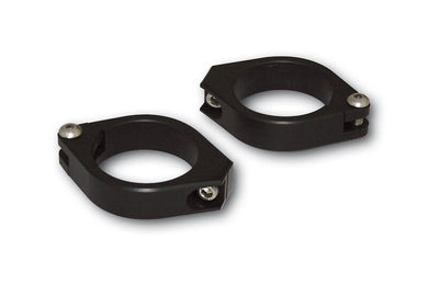 HIGHSIDER FORK PIPE CLAMPS, BLK, 38-41MM