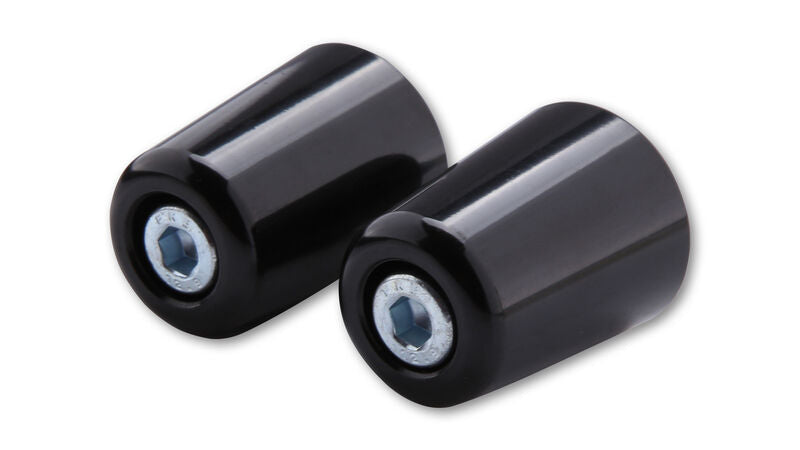 HIGHSIDER H-BAR ENDS,ALU,VARIOUS KAWA,BLK