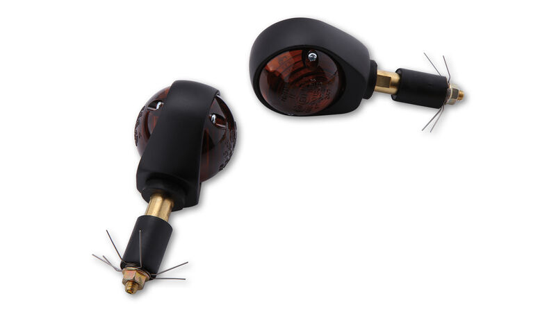 HIGHSIDER HANDLE BAR INDICATOR, BLK/SMK