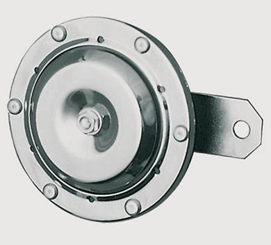 HIGHSIDER CHROME HORN, 12 V, 100 MM