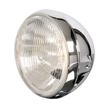 HIGHSIDER BRITISH-STYLE HEADLIGHT 7INCH, CHR