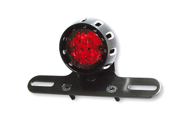 HIGHSIDER LED TAILLIGHT MILES BLK RED E