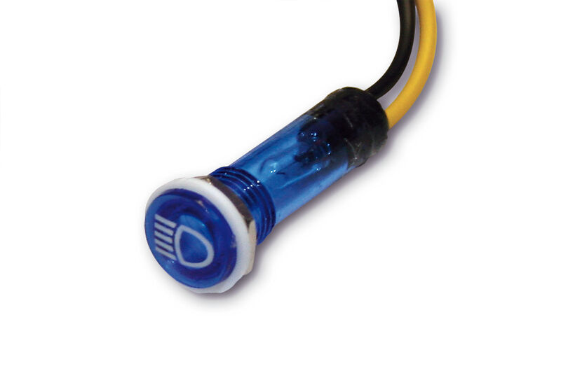 HIGHSIDER HI-BEAM LIGHT BLUE D.12MM