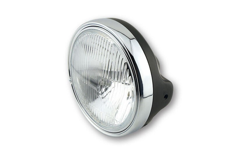 HIGHSIDER LTD 7 INCH H4 EMB S.MOUNT, BLK/CHR