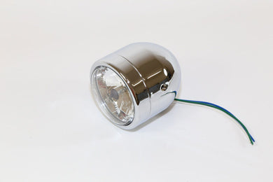 HIGHSIDER HEADLAMP CHROMED 90MM H4 SM E