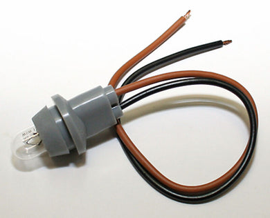 HIGHSIDER RUBBER PARKING LIGHT SOCKET W/ 5W