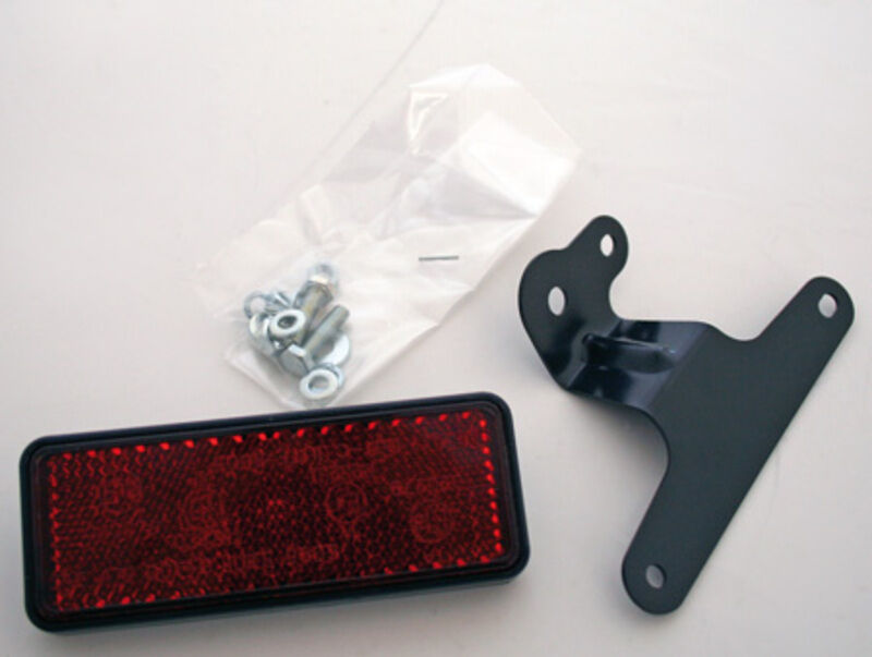 HIGHSIDER REFLECTOR W/BRACKET 91.5X36MM E