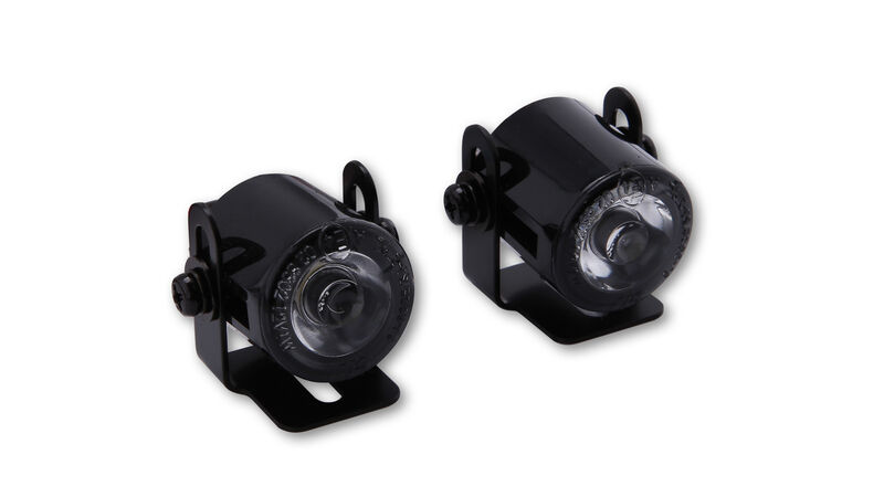 HIGHSIDER LED POSITION LIGHT ROUND W. BRACK.