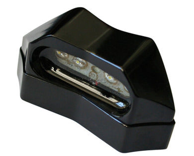 HIGHSIDER LED LICENSE LIGHT ALU BLK E