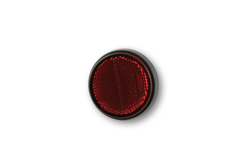 HIGHSIDER REFLECTOR ROUND RED M5 60X12MM