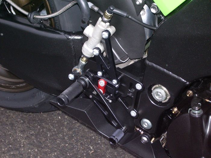 LSL 2Slide Adjustable Rearsets To Suit Kawasaki ZX-10R (2006-2007)