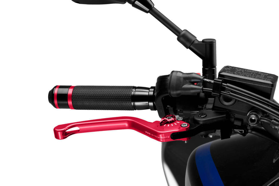 Puig Unfoldable 3.0 Brake Lever (Red Lever, Red Adjuster)