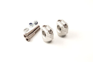 LSL Universal Clamps For 22.2mm Handlebars(Colour:Black)