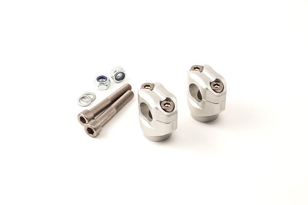 LSL Universal Clamps For 22.2mm Handlebars(Colour:Black)