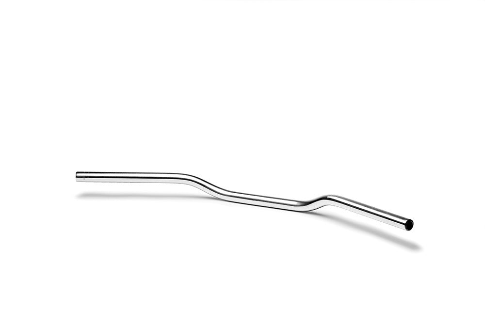 LSL 22.2mm Steel Superbike Flat Handlebars(Colour:Chrome)