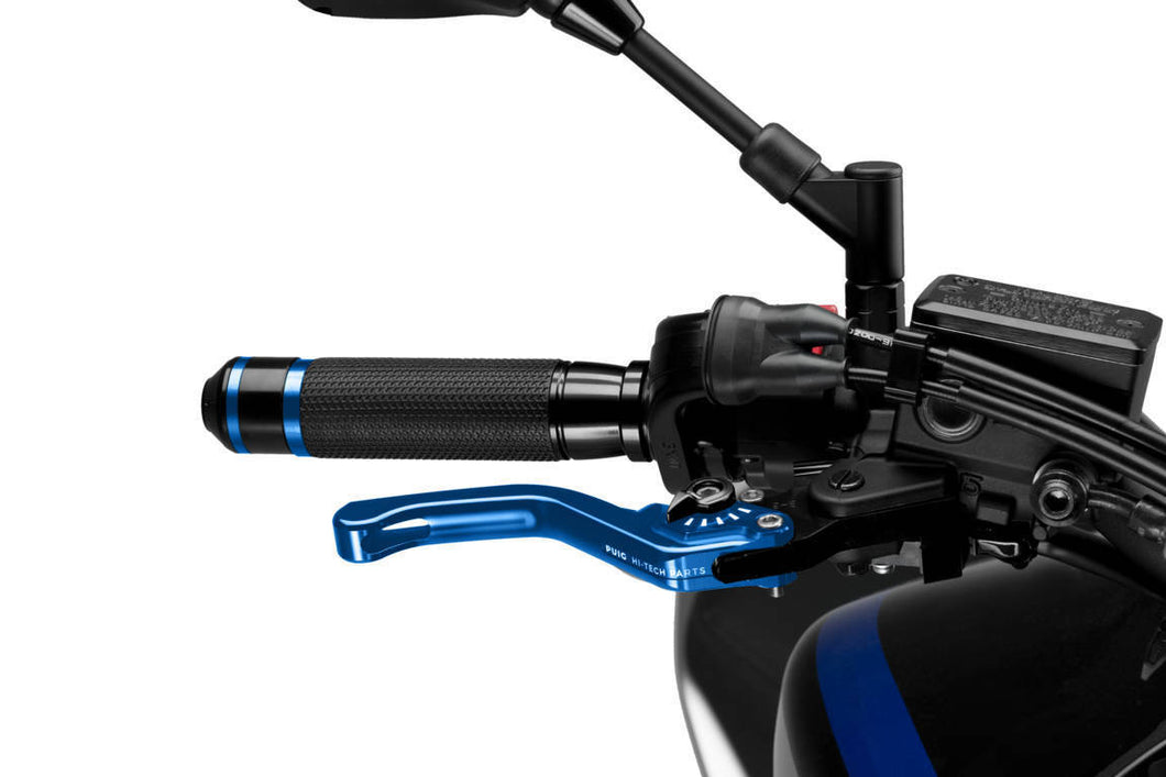 Puig Short 3.0 Brake Lever (Blue With Black Adjuster)
