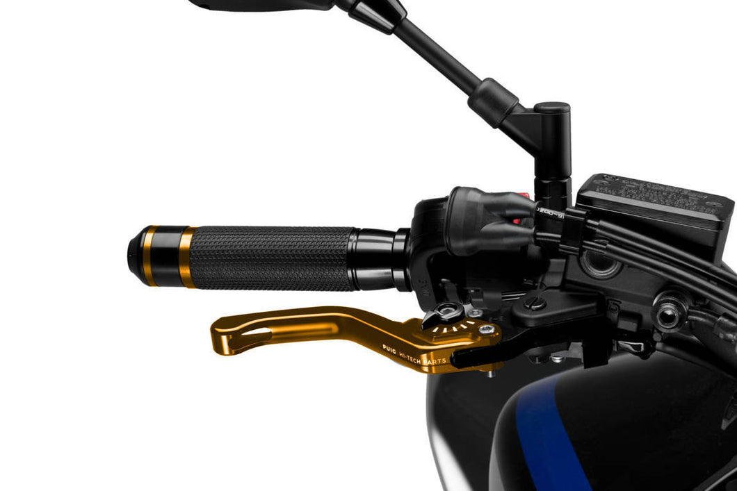Puig 3.0 Short Brake Lever (Gold Lever, Black Adjuster)