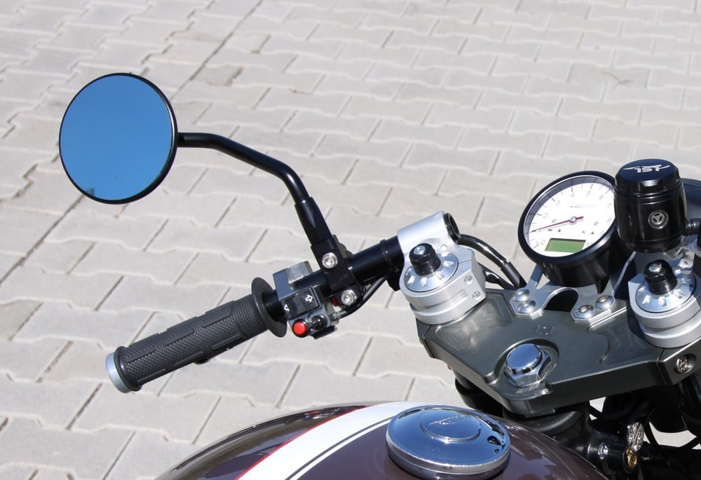 LSL Clubman Mirror (Colour  Position: Silver, Right)