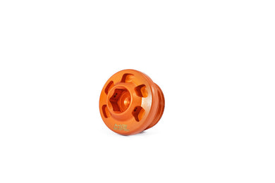 MG Biketec Oil Filler Cap To Suit KTM Adventure Models (Orange)