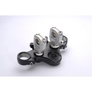 LSL 25.4mm Handlebar Clamps For Triumph Bonneville/Thruxton (Silver)