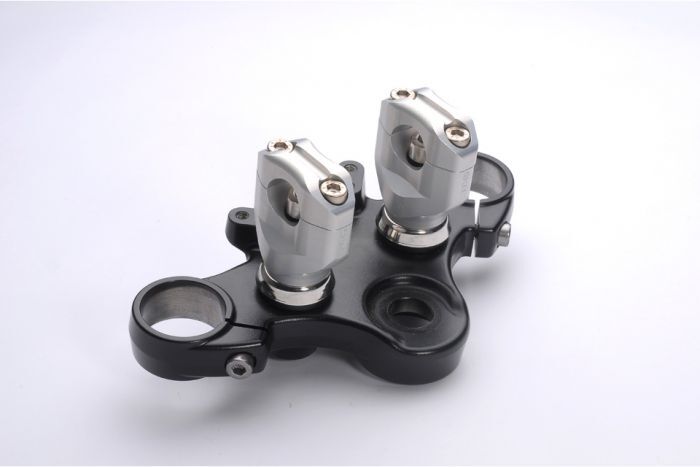 LSL 25.4mm Handlebar Clamps For Triumph Bonneville/Thruxton (Black)