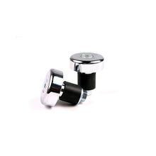 Load image into Gallery viewer, LSL Flat Cap Bar End Weights (Steel) For 19mm Inner Diameter(Colour:Chrome)