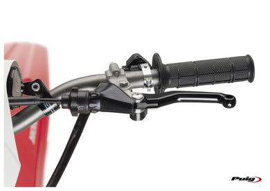 Puig Off-Road Clutch Lever + Adaptor For Various Models (Black)