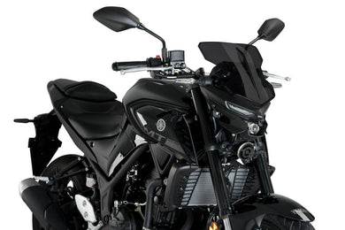 Puig New Generation Sport Screen For Yamaha MT-03 2020 - Onwards (Dark Smoke)