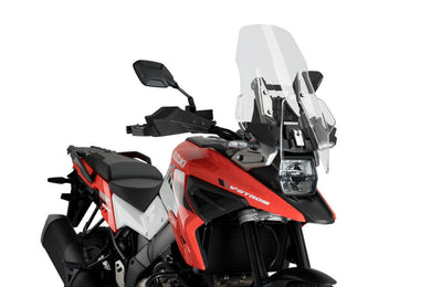 Puig Touring Screen For Suzuki DL1050 V-Strom (2020 - Onwards) - Clear
