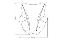 Load image into Gallery viewer, Puig Racing Screen For Kawasaki Z1000SX/Ninja 1000 SX (Dark Smoke)