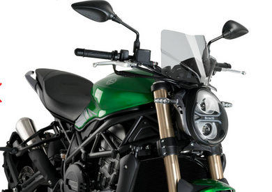 Puig New Generation Sport Screen For Benelli BN 752S (2018 - Onwards) - Smoke