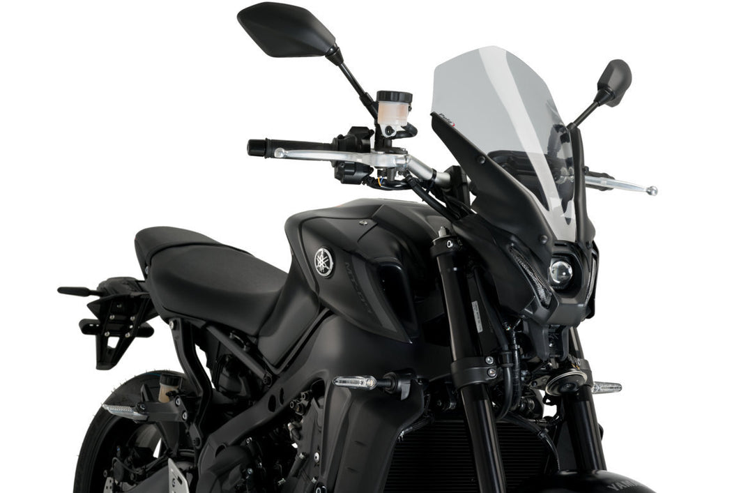 Puig New Generation Touring Screen For Yamaha MT-09/SP 2021- Onwards (Light Smoke)