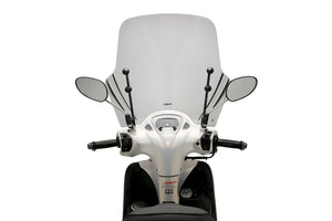 Puig Windscreen T.X For Yamaha D'elight (2021 - Onwards) - Clear