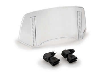 Puig Multi-Adjustable Visor 2.0 Clip-On Version 300mm x 130mm (Clear)
