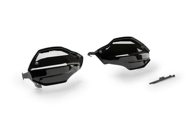 Puig Handguard Extension Compatible with Ducati Multistrada V4/V4S/V4S Sport 2021 - Onwards (Black)
