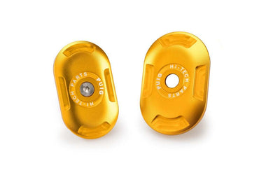 Puig Aluminium Chassis Covers For Yamaha MT-09/SP/XSR900 (2021 - Onwards) - Gold