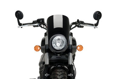 Puig Anarchy Semi-Fairing For Indian Scout Models (Black)