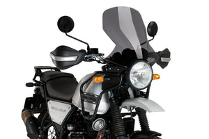 Puig Touring Screen For Royal Enfield Himalayan (2021 - Onwards) - Dark Smoke