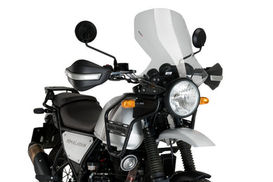 Puig Touring Screen For Royal Enfield Himalayan (2021 - Onwards) - Clear