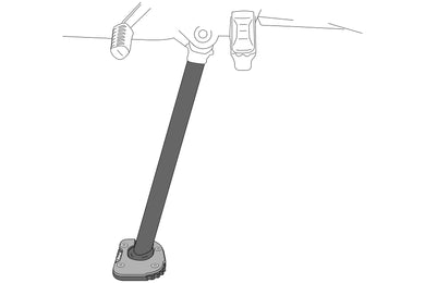 Puig Kickstand Extension For Honda NT1100 (2022 - Onwards)
