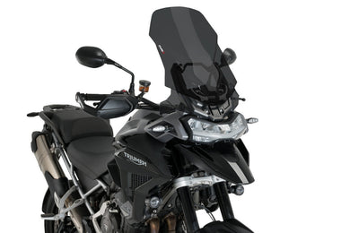 Puig Touring Screen For Triumph Tiger 1200 Models (2022 - Onwards) - Dark Smoke